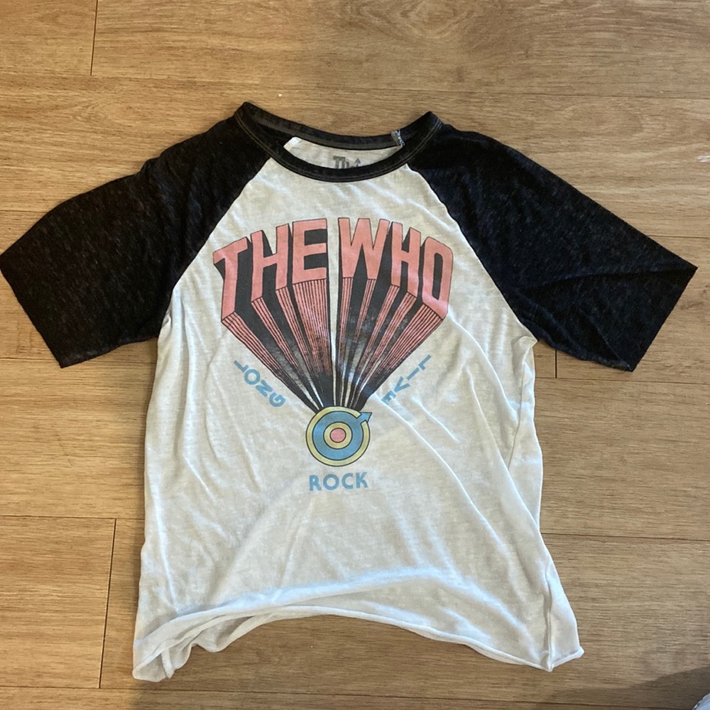 Cropped Graphic Tee The Who